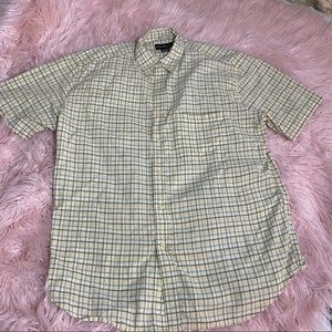 𝅺eddie Bauer Mens Short Sleeve Shirt Size Large​